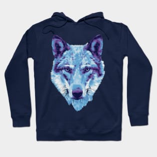 Winter Wolf Stare Hoodie